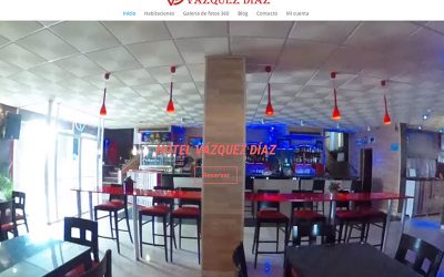 Nueva web del Hotel Vázquez Díaz
